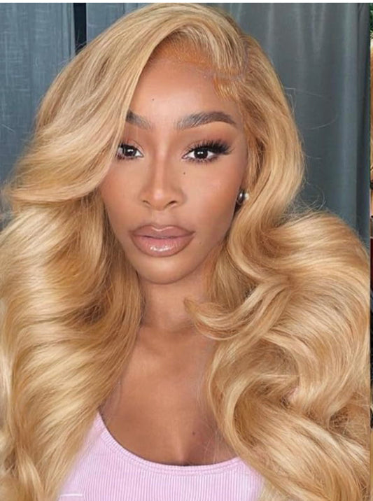 Goddess Lace Front Honey Blonde Wig - 20 inch
